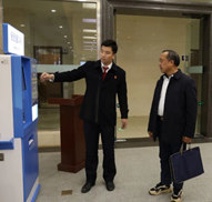 沈昌?。痕`行司法為民宗旨，持續(xù)推進一站式建設工作